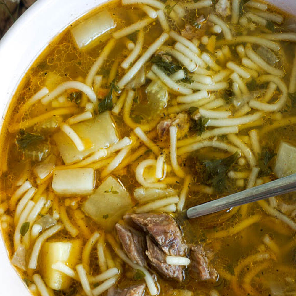 German Goose Noodle Soup Recipe The Feedfeed