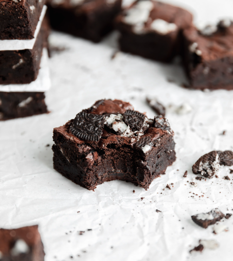 Cookies and Cream Fudge Brownies by bromabakery Quick & Easy Recipe