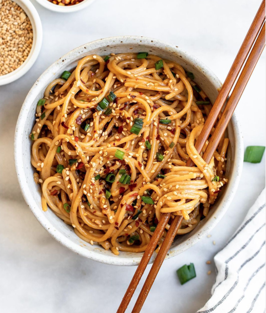 Sesame Garlic Noodles Recipe The Feedfeed