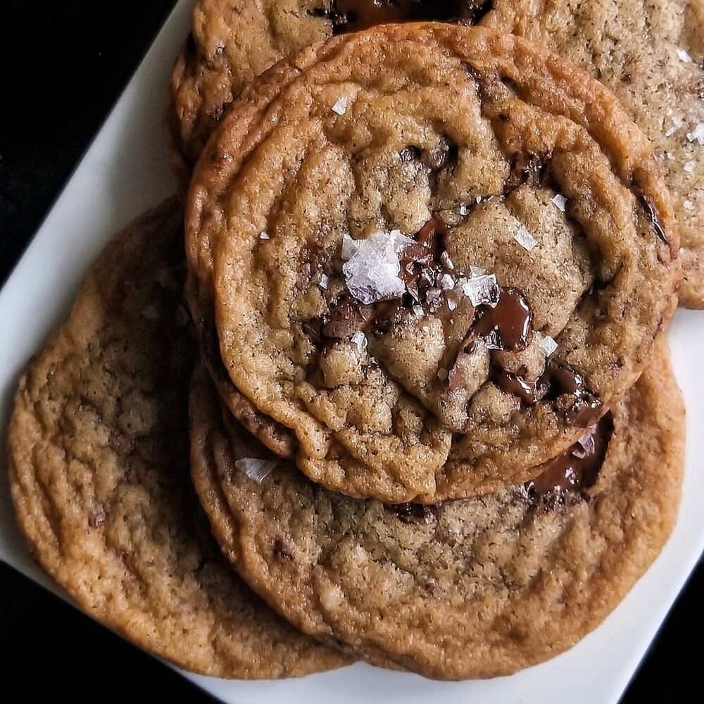 Brown Sugar Dark Chocolate Chunk Cookies Recipe The Feedfeed