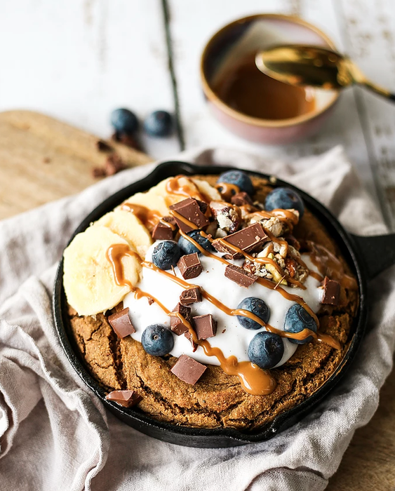 Easy Vanilla Dutch Baby With Fresh Berries Recipe By Nicole Vuletich The Feedfeed