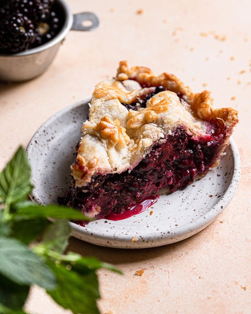 Image of Blueberry Mint Pie