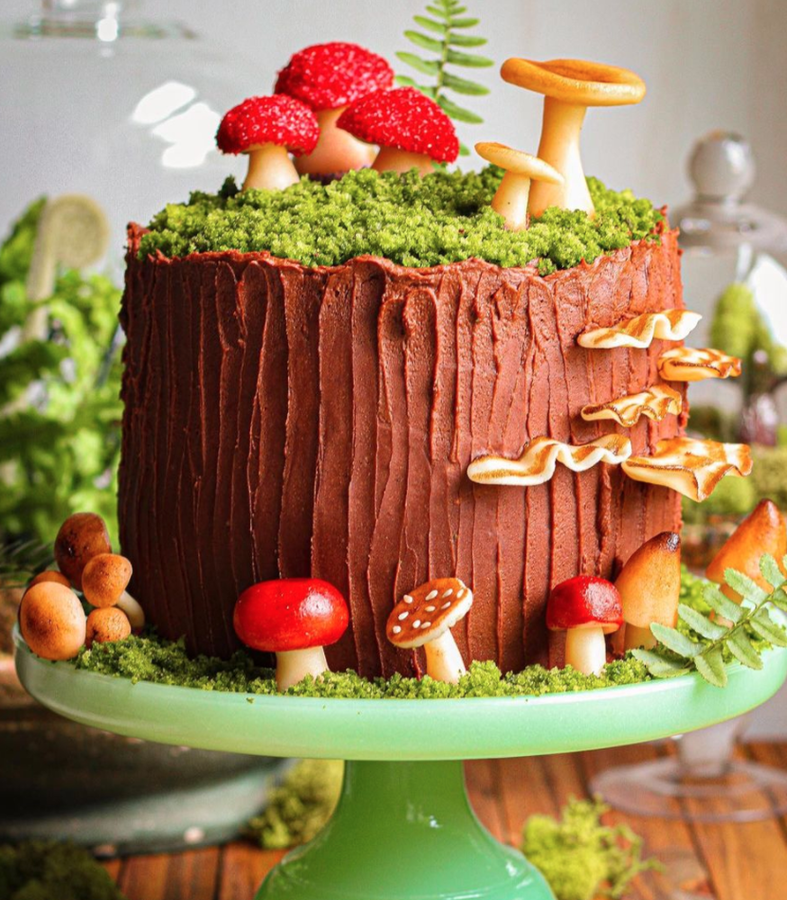 Enchanted Forest Cake by mustloveherbs | Quick & Easy Recipe | The Feedfeed