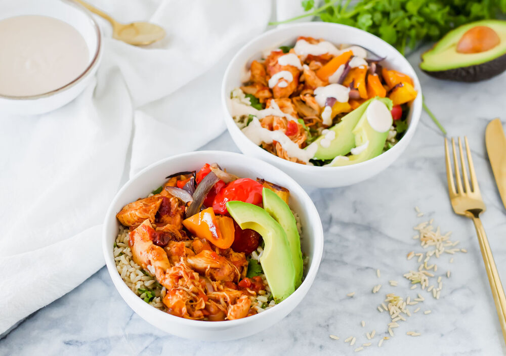 Instant Pot Chipotle Chicken Rice Bowls Recipe | The Feedfeed