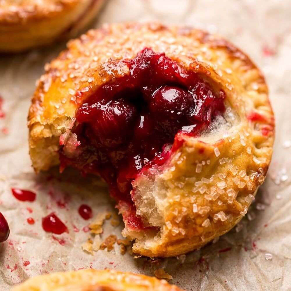 Holiday Cranberry Hand Pies