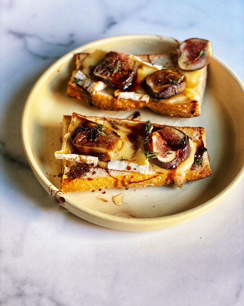 Fig and Fromage Tartine Recipe | The Feedfeed