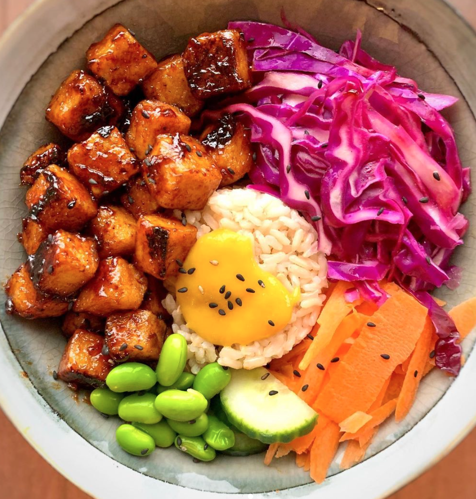 Maple BBQ Tofu Bowl Recipe The Feedfeed