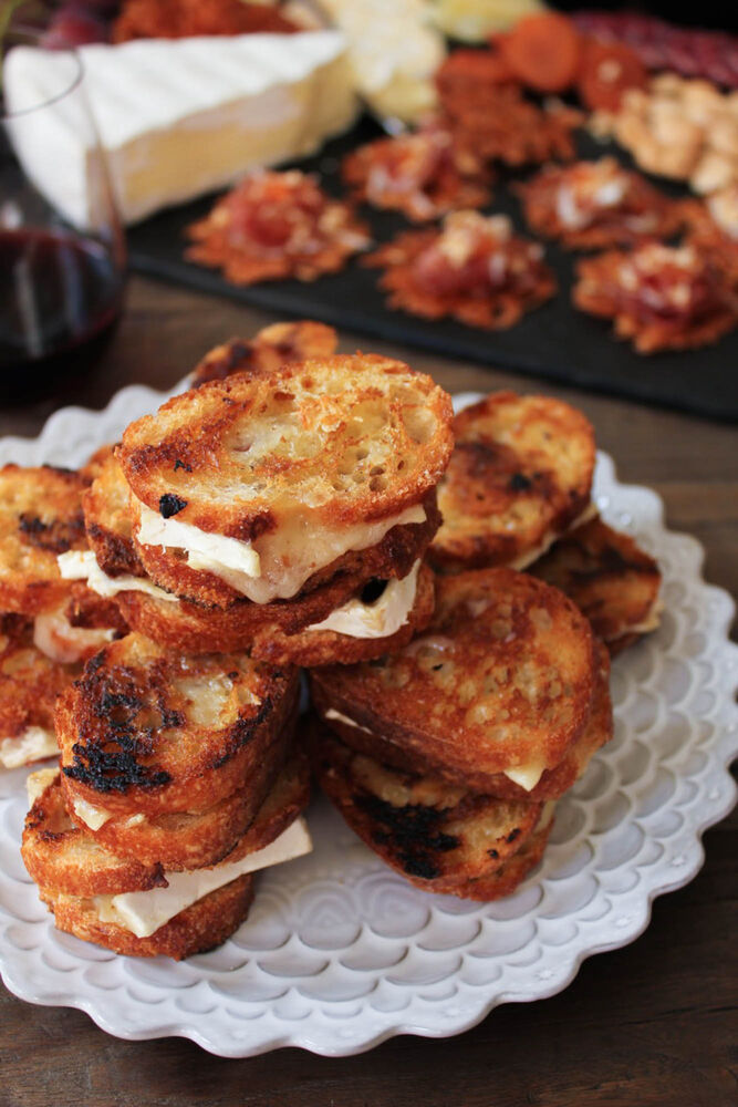 Grilled Cheese Bites with Candied Bacon and Brie Recipe The Feedfeed