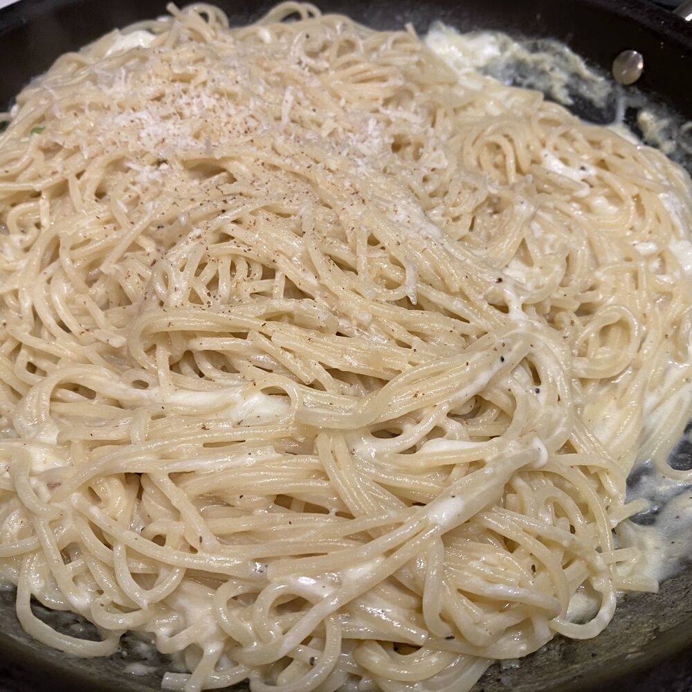 Linguini with Béchamel Sauce (White Sauce) The Feedfeed