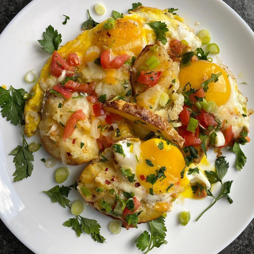 Breakfast Potato Skillet by inspiredbySherin Quick & Easy Recipe