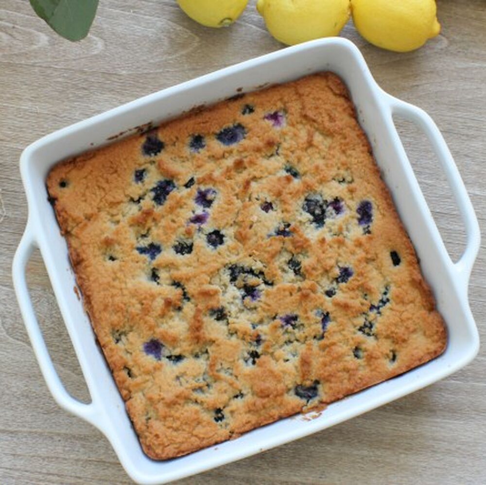 Lemon Blueberry Breakfast Cake Recipe The Feedfeed