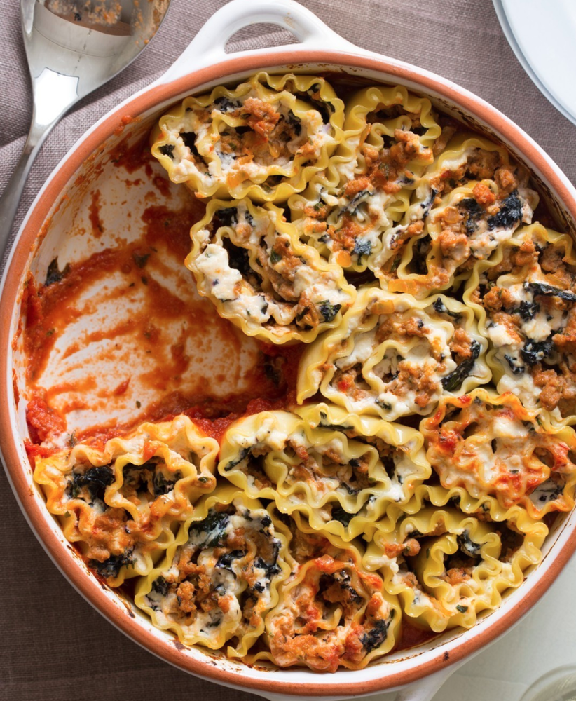 Ricotta, Kale, and Turkey Lasagna Rolls Recipe The Feedfeed