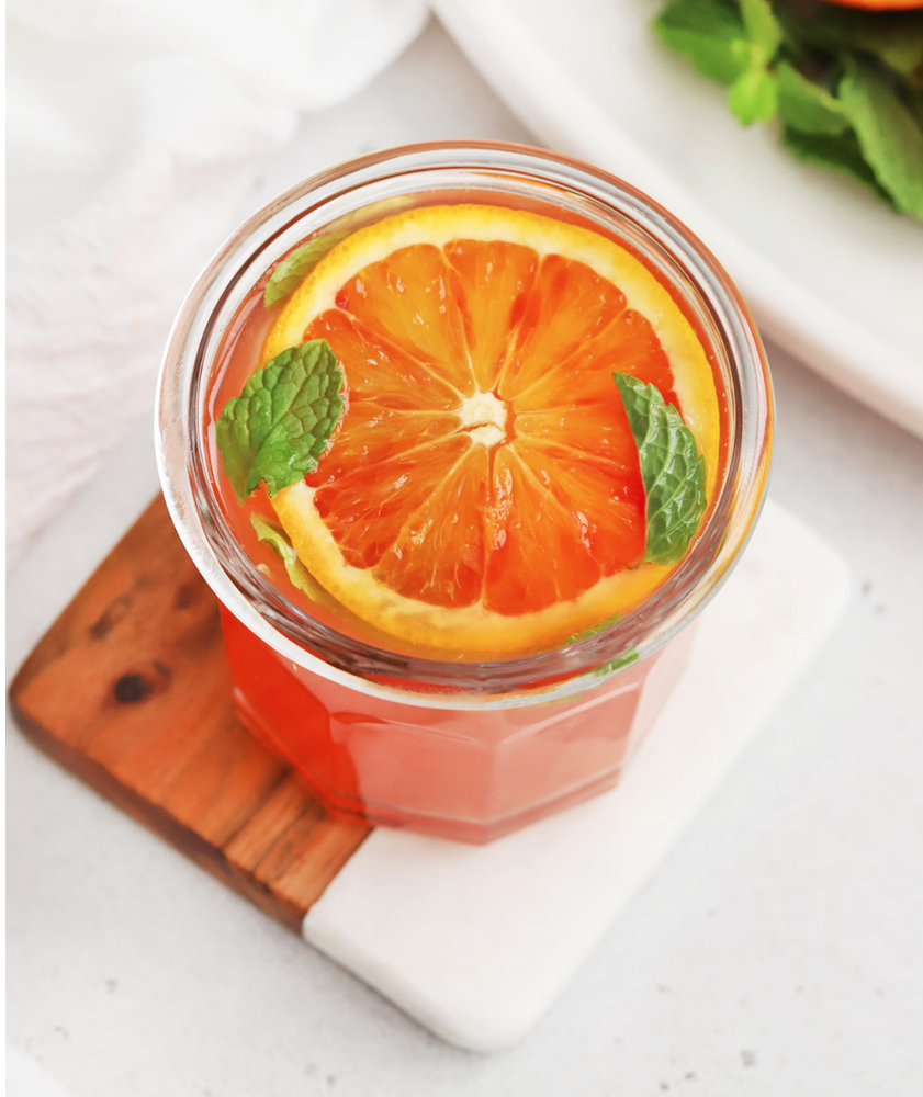 Sparkling Blood Orange and Lime Mocktail Recipe | The Feedfeed