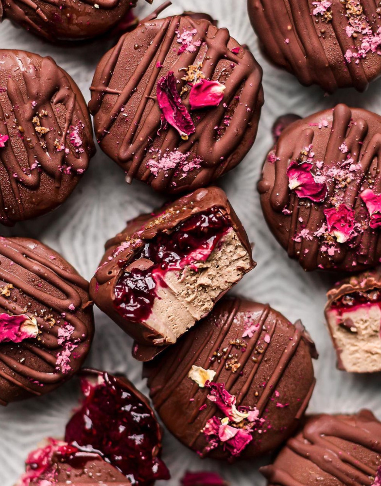 Vegan Cherry Chocolate Mousse Cups Recipe