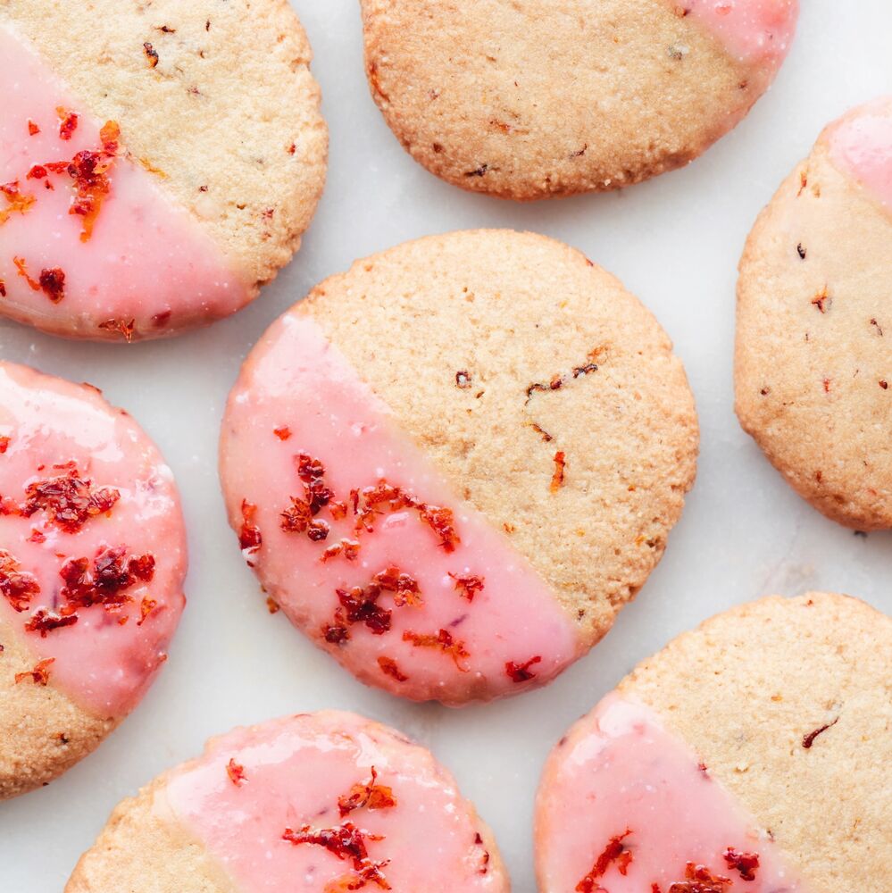 Vegan Blood Orange Cookies-image