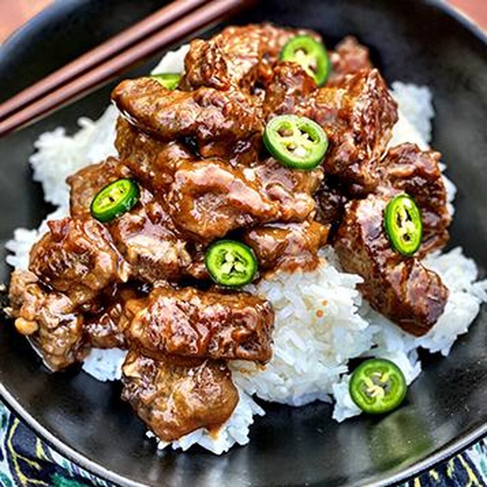 Fullblood Wagyu Beef Adobo with Coconut Rice by double8cattle Quick
