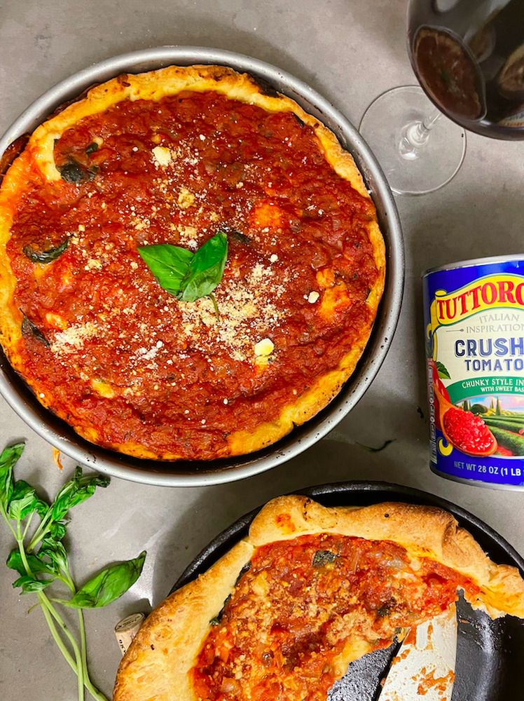 Deep Dish Pan Pizza atelieryuwa.ciao.jp