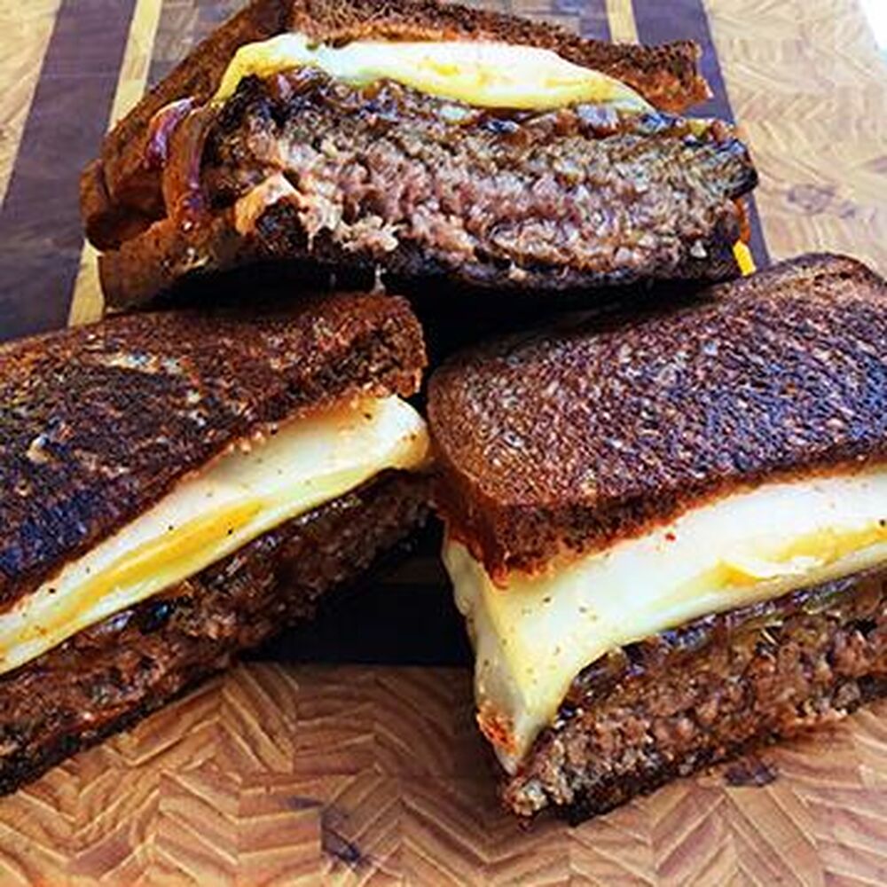 Fullblood Wagyu Beef Patty Melts by double8cattle Quick & Easy Recipe