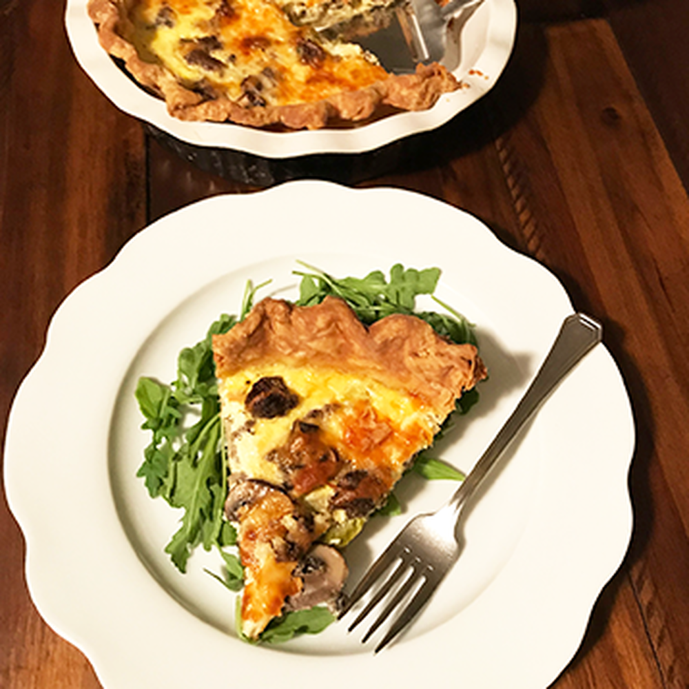 Wagyu Beef Breakfast Sausage Quiche By Double8cattle | Quick & Easy ...