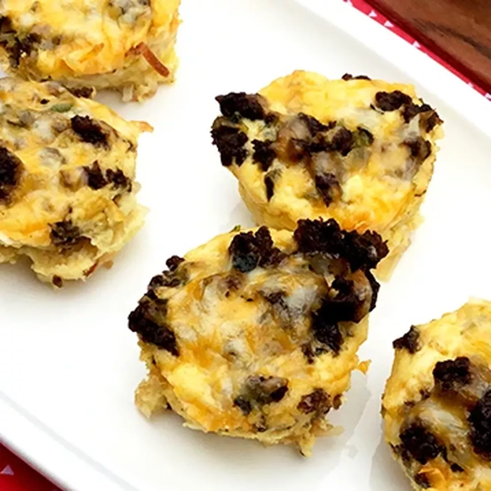 Fullblood Wagyu Cajun Sausage Breakfast Cups by double8cattle Quick & Easy Recipe The Feedfeed