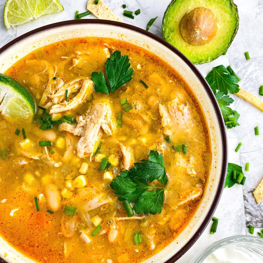Slow Cooker White Bean Chicken Chili by Tastefully_Grace Quick & Easy