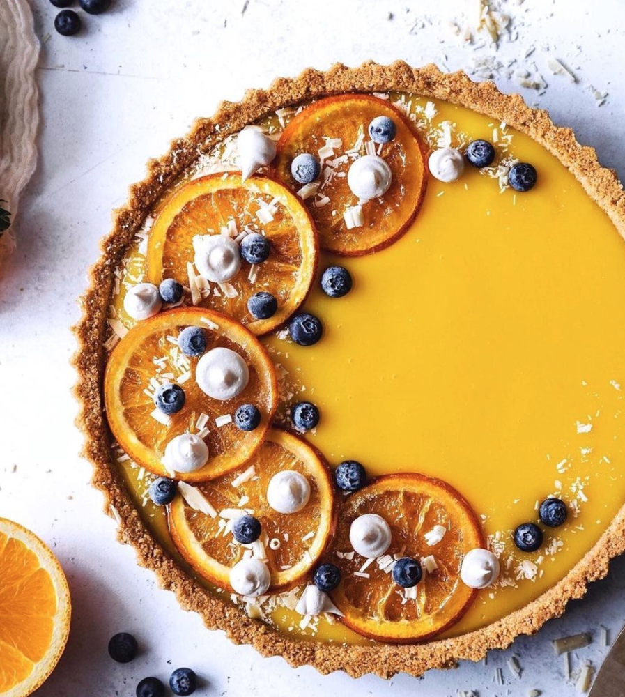 White Chocolate Orange Curd Tart Recipe The Feedfeed