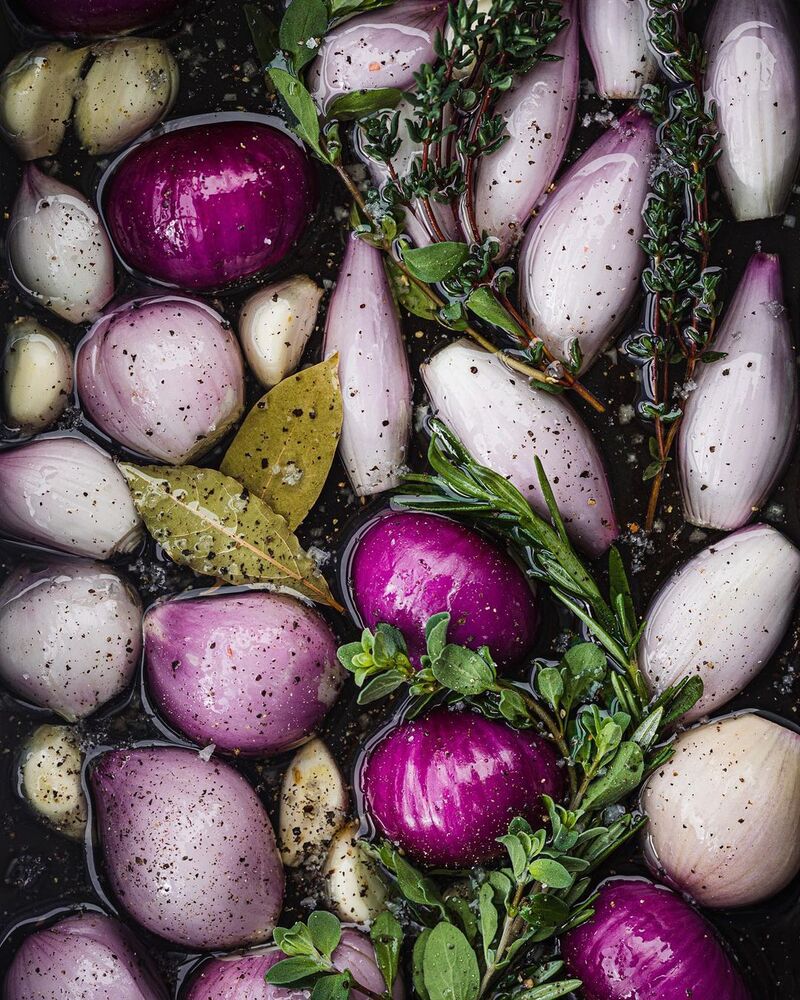 Allium Confit Recipe The Feedfeed