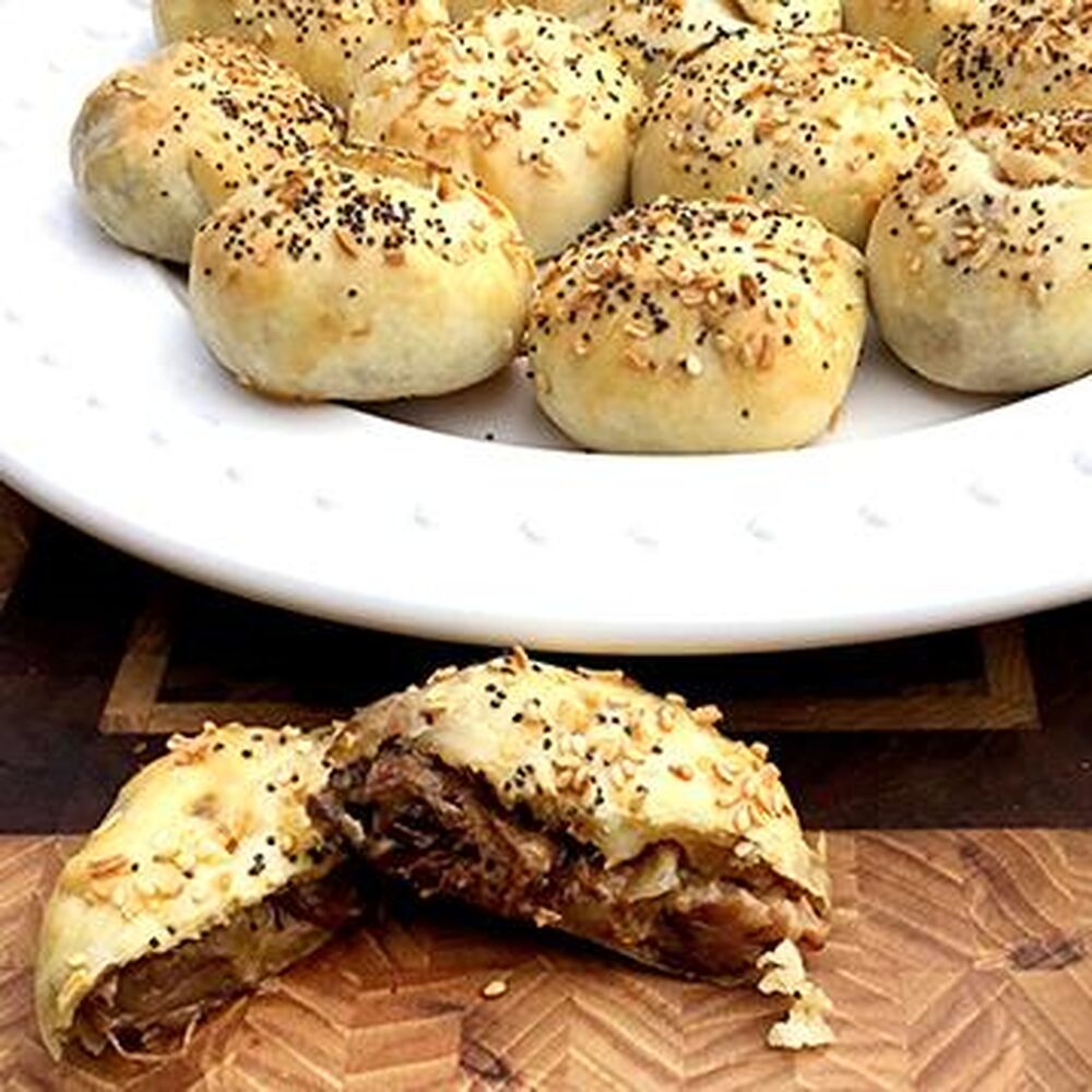 Fullblood Wagyu Shredded Beef and Caramelized Onion Knish by ...