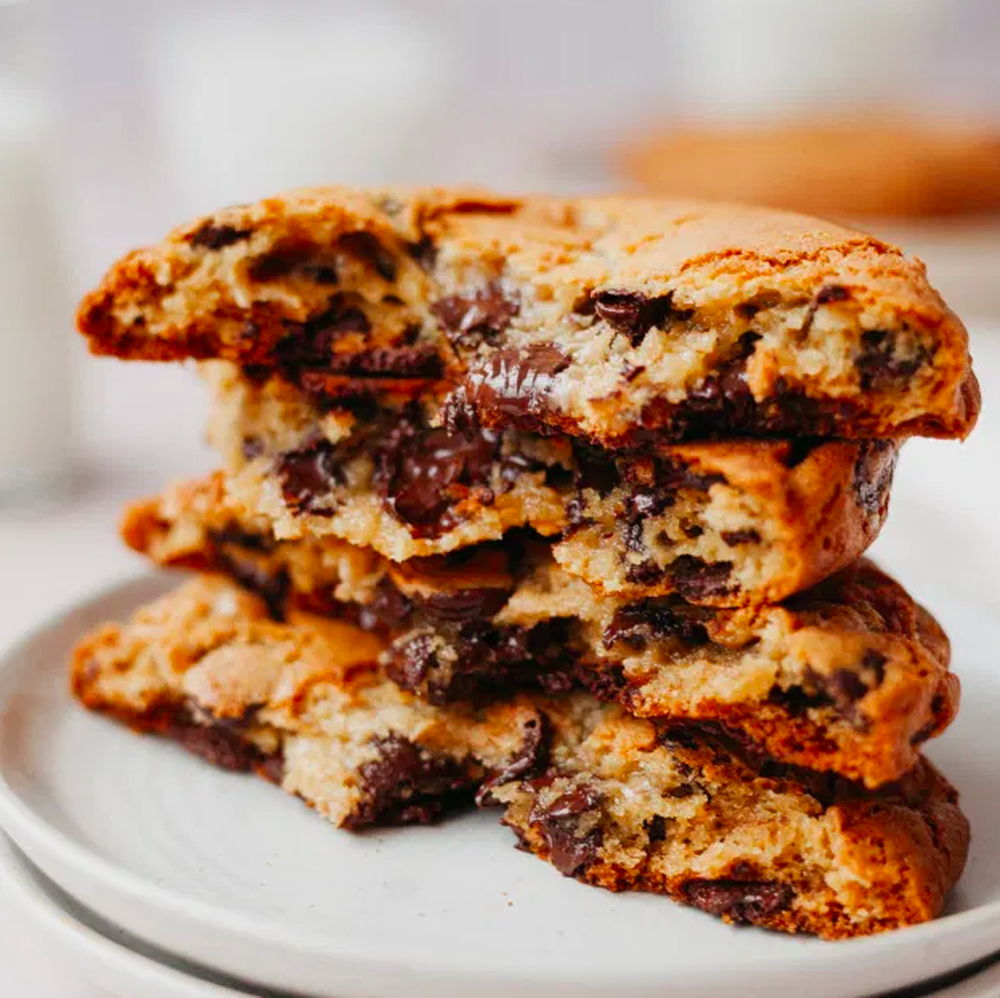 Thick Halva Chocolate Chip Cookies Recipe The Feedfeed