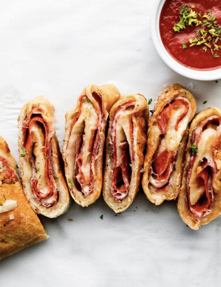 Cheese and Pepperoni Stromboli Recipe The Feedfeed