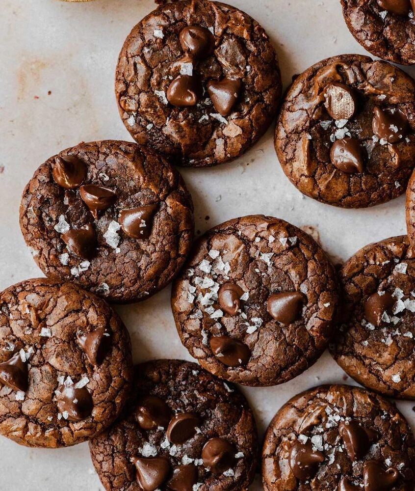 Crinkle Brownie Cookies Recipe | The Feedfeed