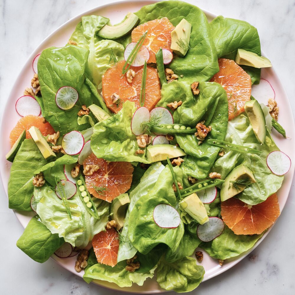 Citrus Salad with Candied Walnuts-image
