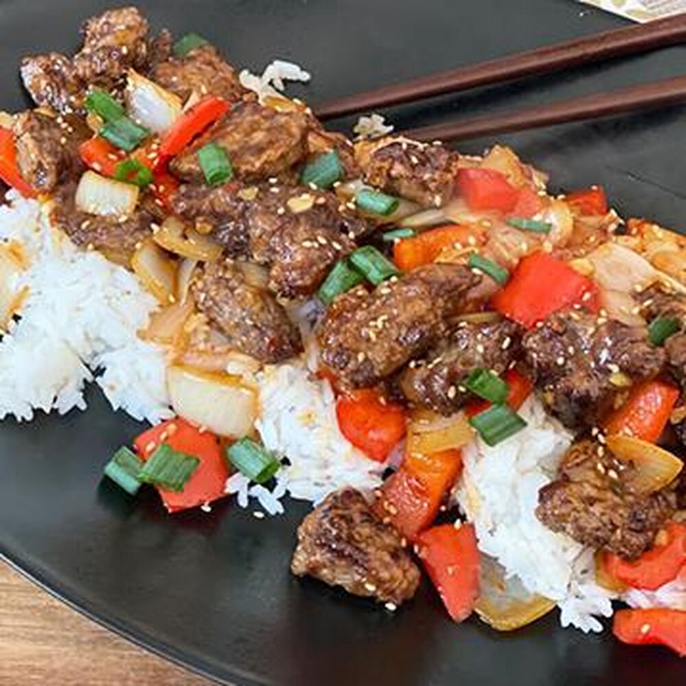 Spicy and Crispy Wagyu Beef with Jasmine Rice by double8cattle Quick