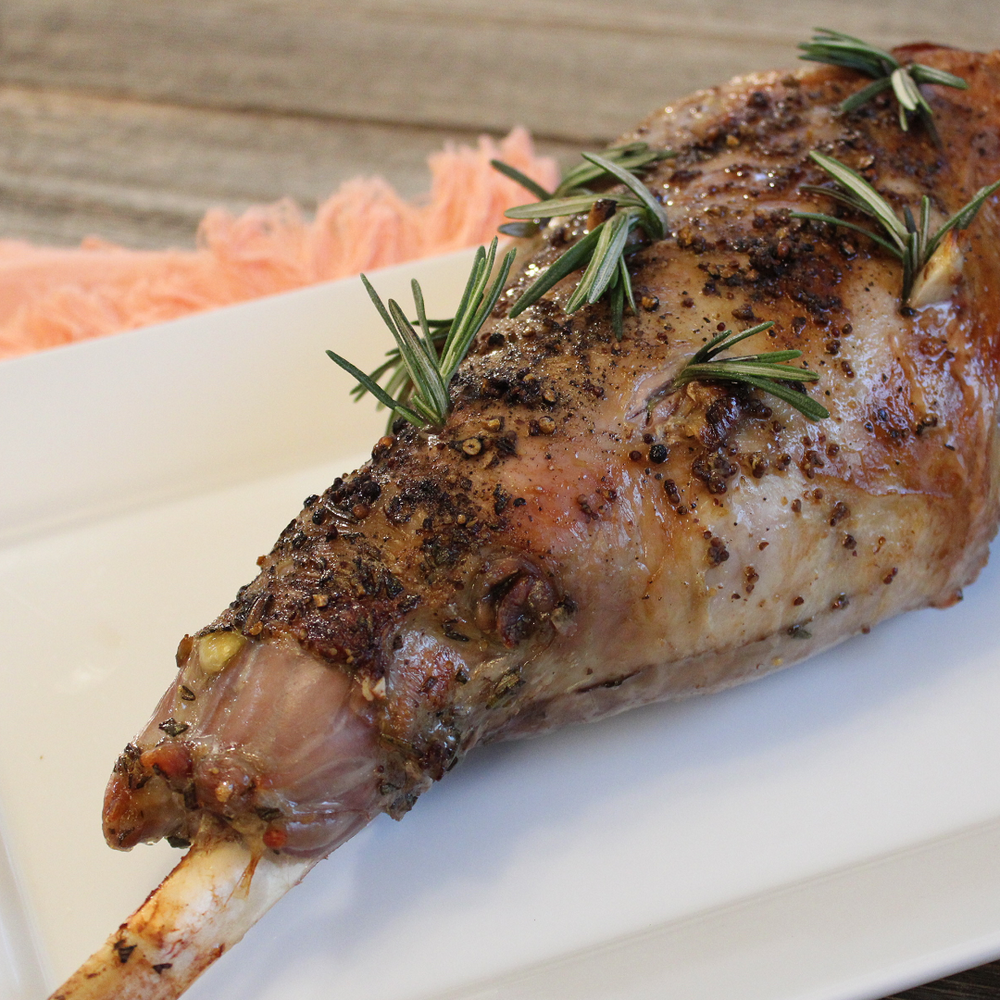 Roast Leg of Lamb with Garlic and Rosemary Recipe The Feedfeed