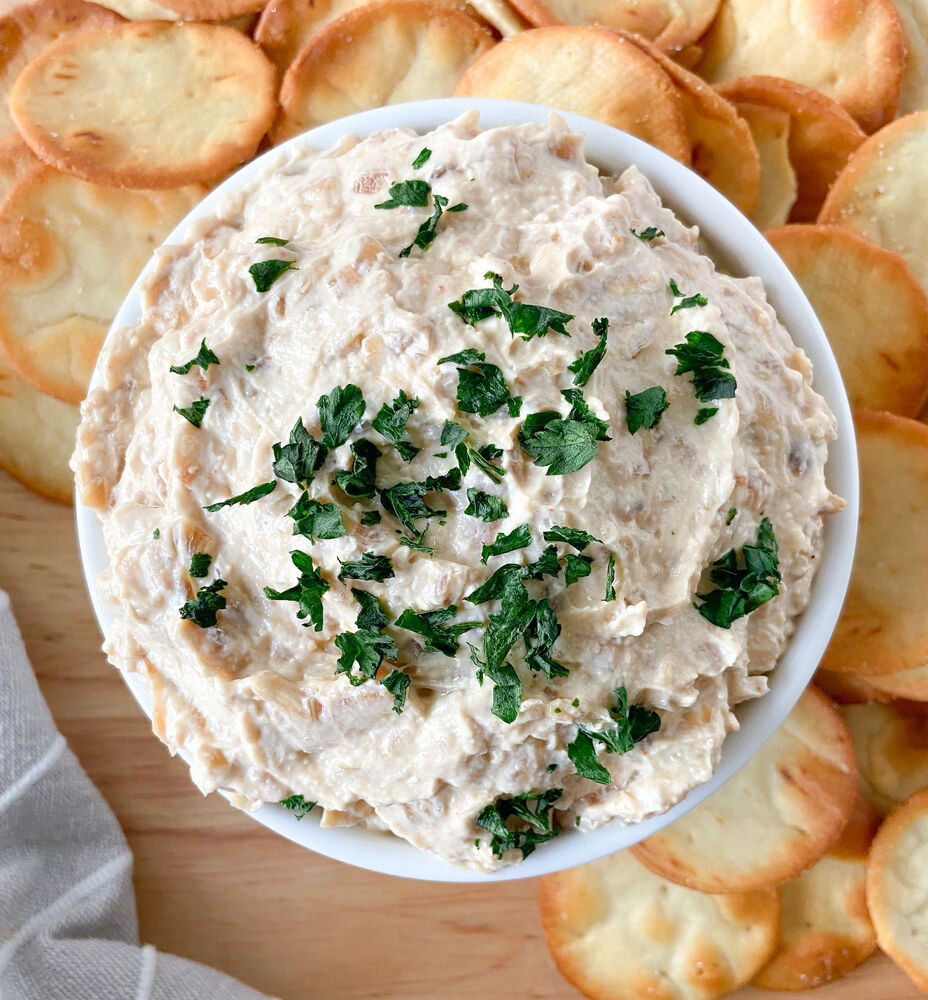 Homemade French Onion Dip Recipe The Feedfeed
