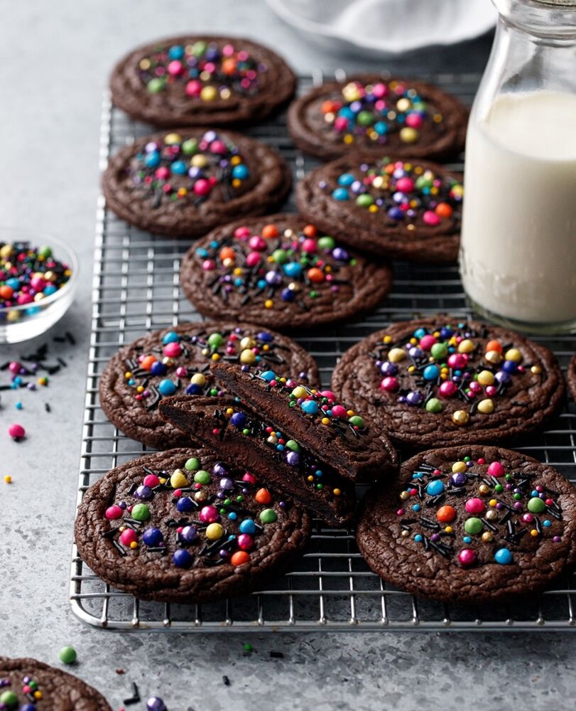 Cosmic Brownie Cookie Recipe The Feedfeed