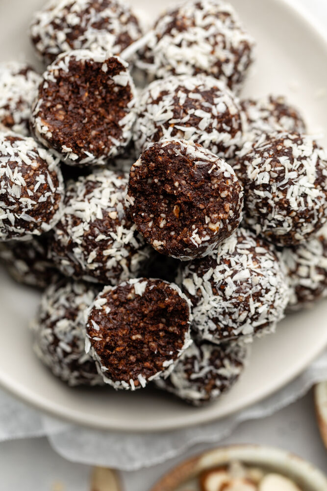 Chocolate Coconut Energy Balls Recipe 