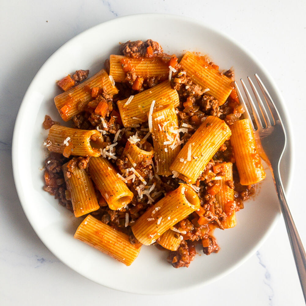 Rigatoni Bolognese Recipe The Feedfeed