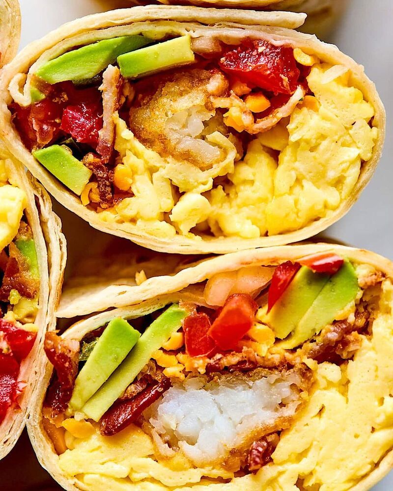 Easy Breakfast Burritos Recipe The Feedfeed