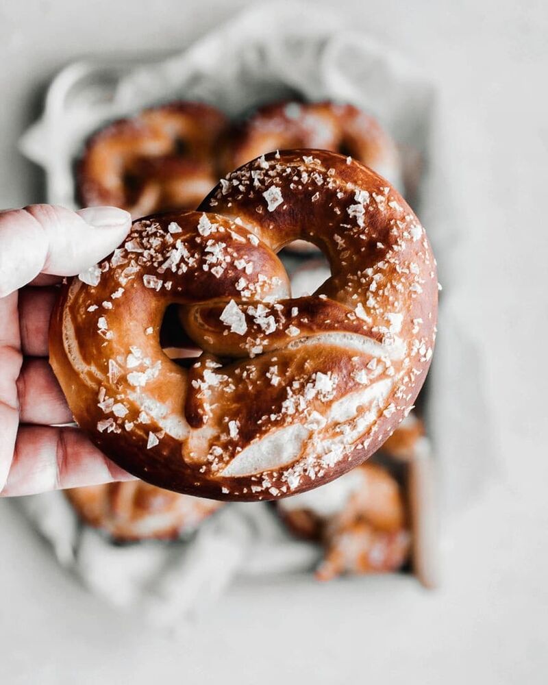 Soft Vegan Pretzels Recipe The Feedfeed