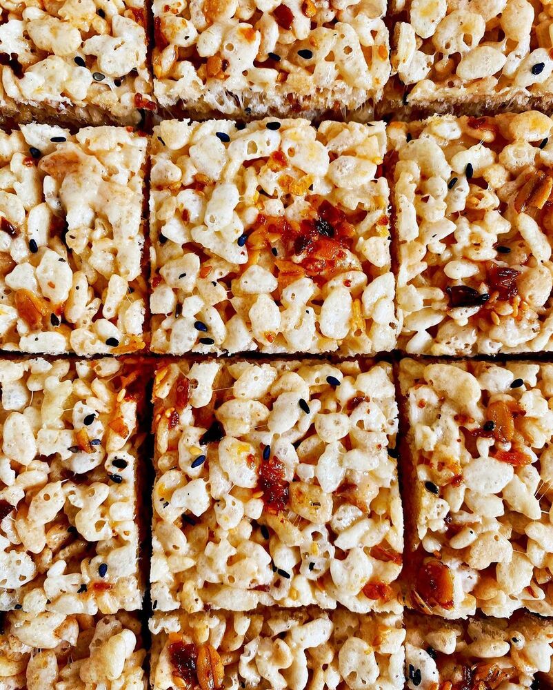 spicy rice crispy treats
