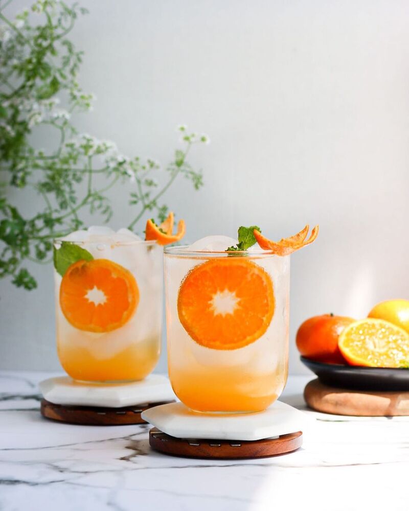 Orange Ginger and Mint Mojito Recipe The Feedfeed