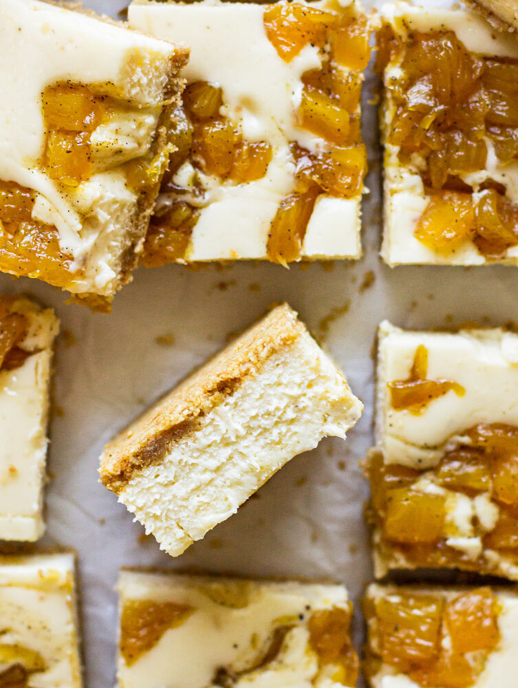 Pineapple Cheesecake Bars Recipe The Feedfeed