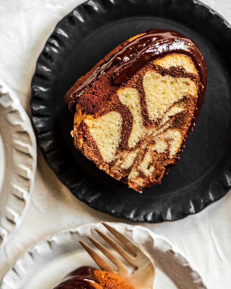 Marble Bundt Cake - Beyond the Butter