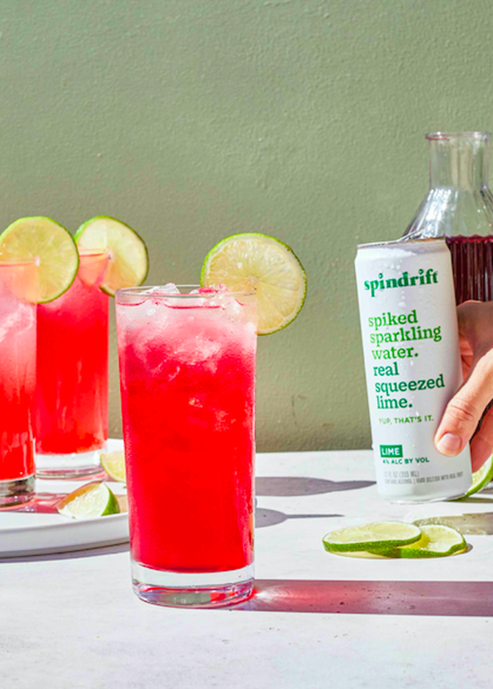 Spindrift Spiked Sparkling Lime Cape Codder Cocktail Recipe The Feedfeed