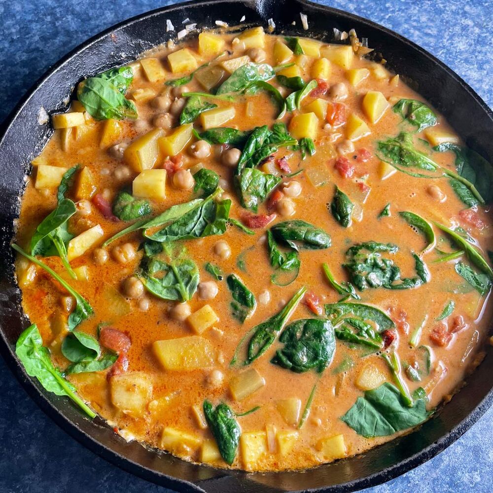 Butternut Squash Chickpea Curry Recipe | The Feedfeed