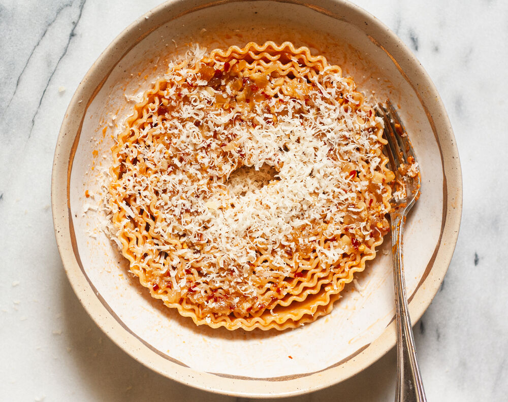 Calabrian Chili Tomato Garlic Pasta Recipe The Feedfeed