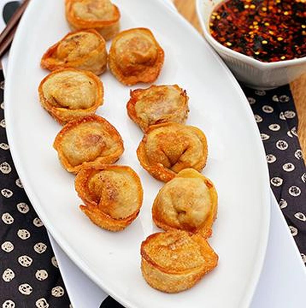 Korean Kimchi Mandu (Dumplings) with Wagyu Beef by double8cattle