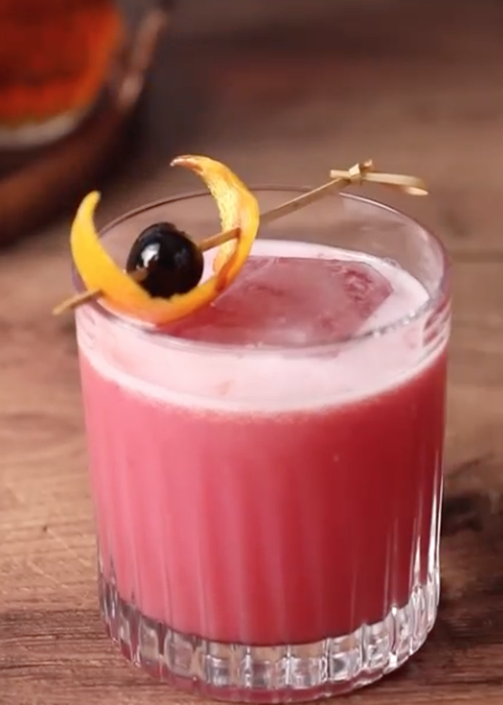 Blood Orange Whiskey Sour Recipe | The Feedfeed