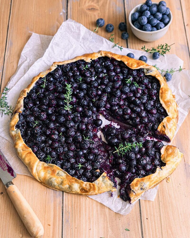 Blueberry Galette Recipe | The Feedfeed